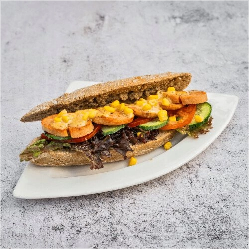 Broodje kipgrillworst kaas