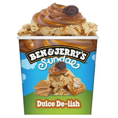 Ben & Jerry's Sundae Dulce De-lish 427ml