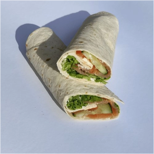 Wrap gerookte zalm