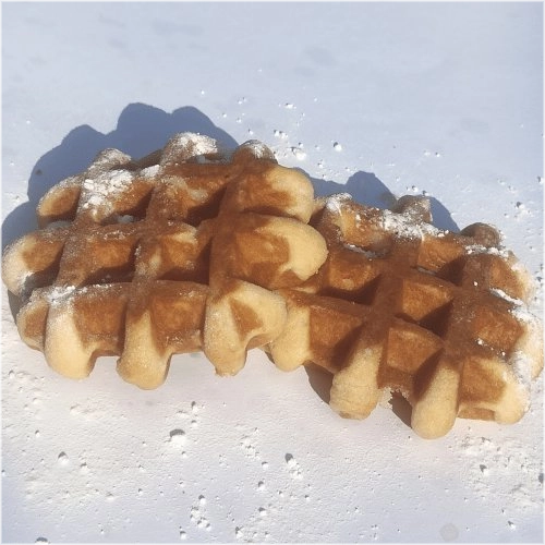 Warme Brusselse wafel