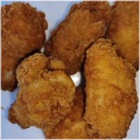 Crispy hot wings
