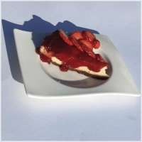 Lekkere cheesecake