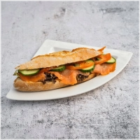 Broodje gerookte zalm